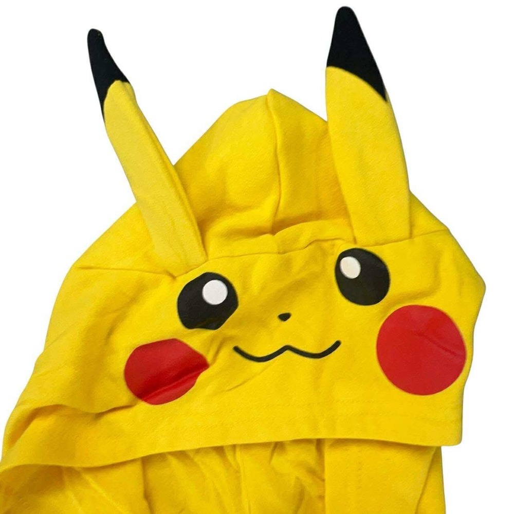 Pokemon YOUTH Pikachu Zip Up Hoodie Jacket Kids Size 2XL 18 with Ears #0025‎ NWT - Picture 5 of 11